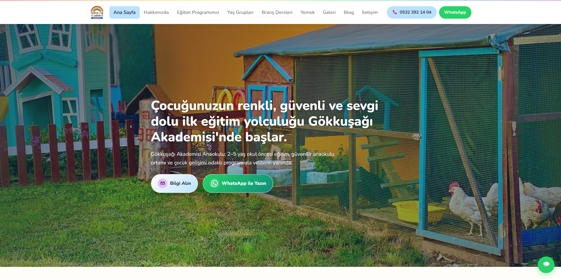Gökkuşağı Akademisi Anaokulu